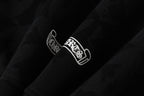 Cross Pattern Black Full Zip Hoodie™