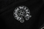 Cross Pattern Black Full Zip Hoodie™