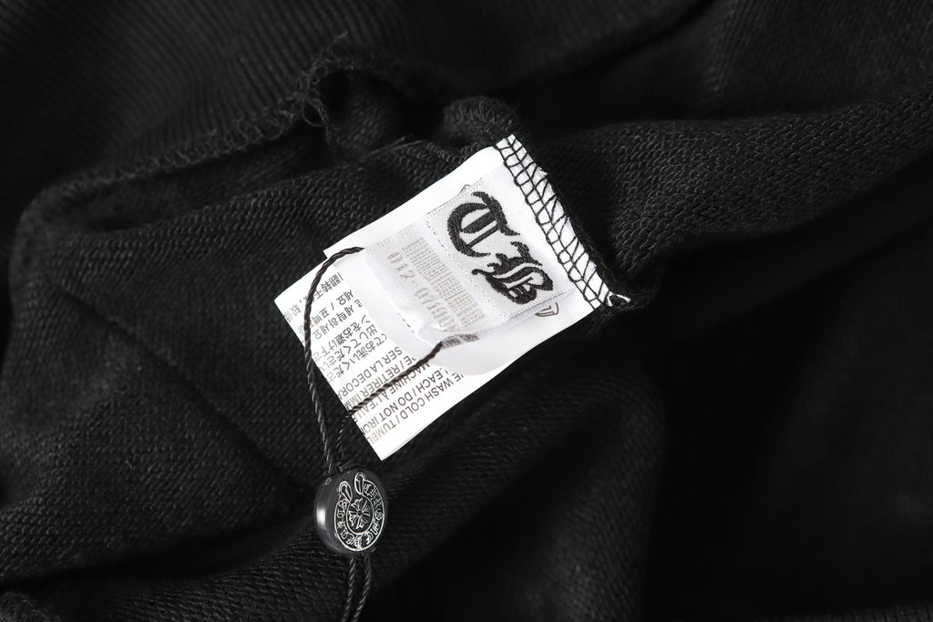 Red Horse Shoe Logo Black Hoodie™