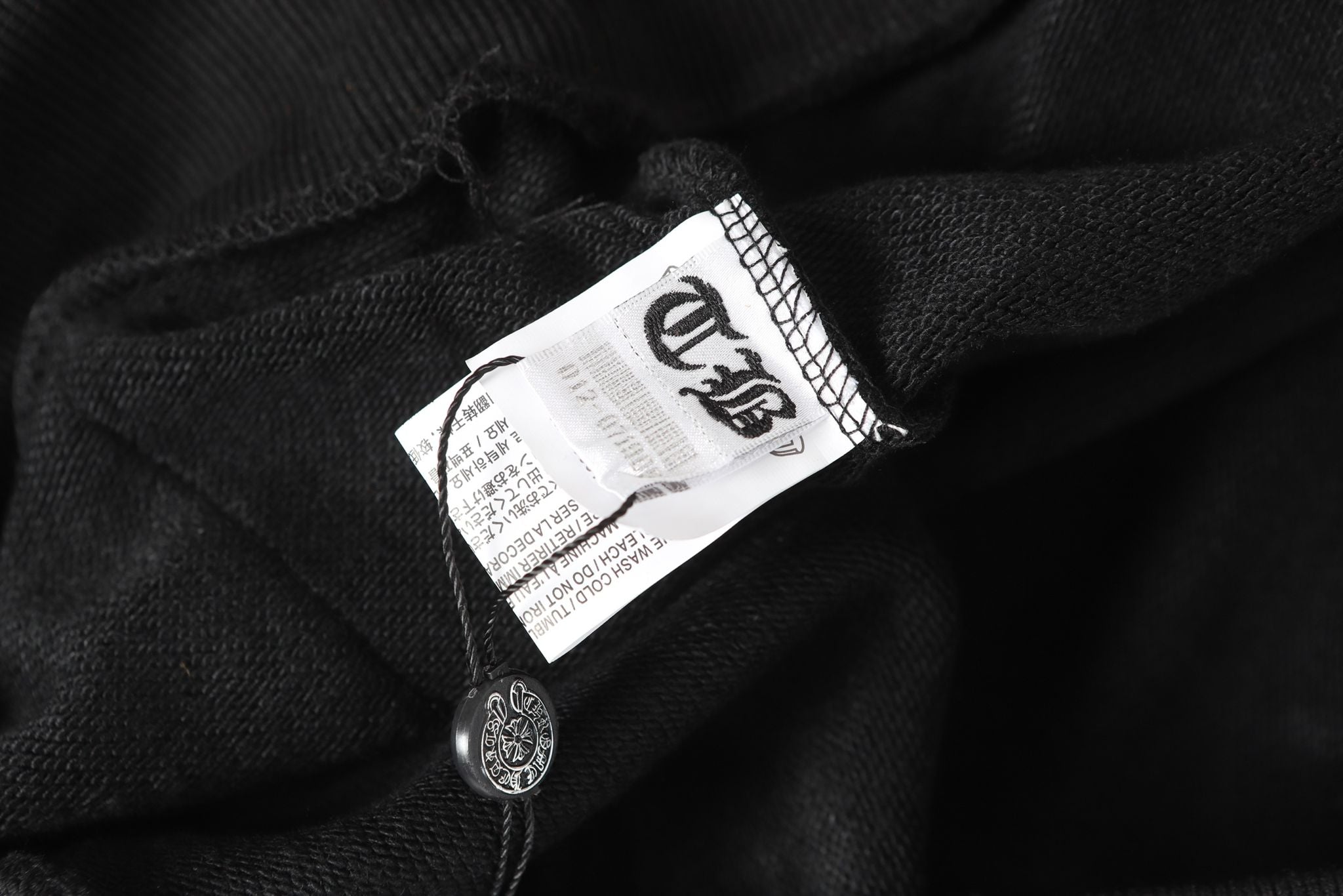 Red Horse Shoe Logo Black Hoodie™