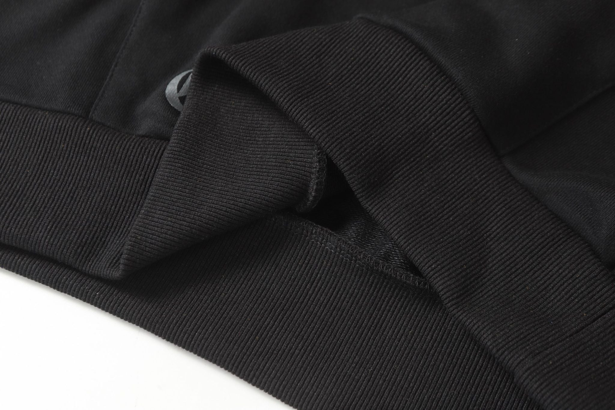 Red Horse Shoe Logo Black Hoodie™