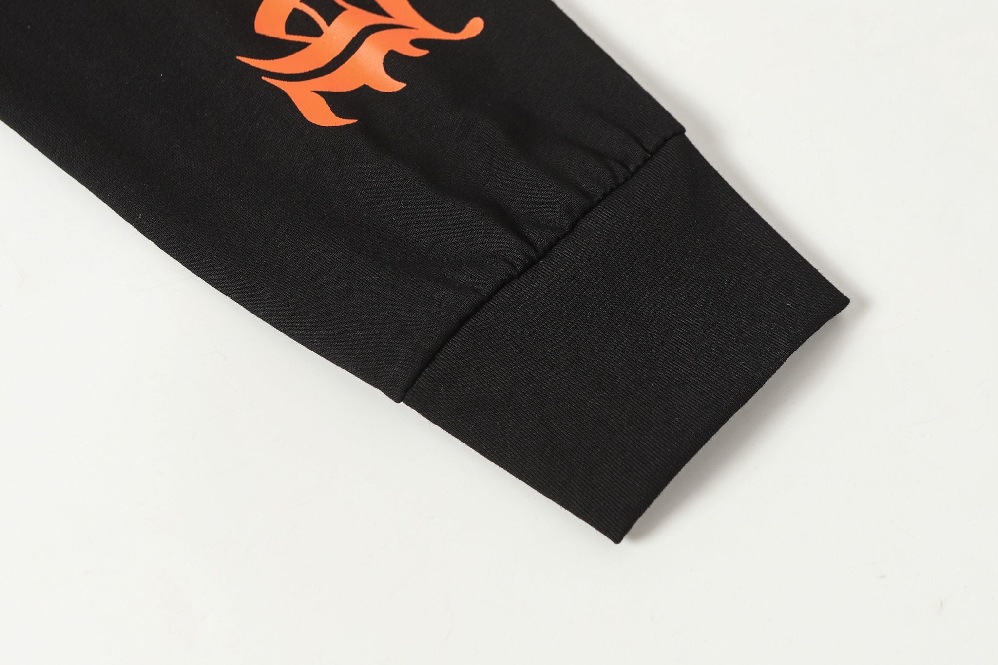 Hollywood Orange Triple Cross Black Long Sleeve™