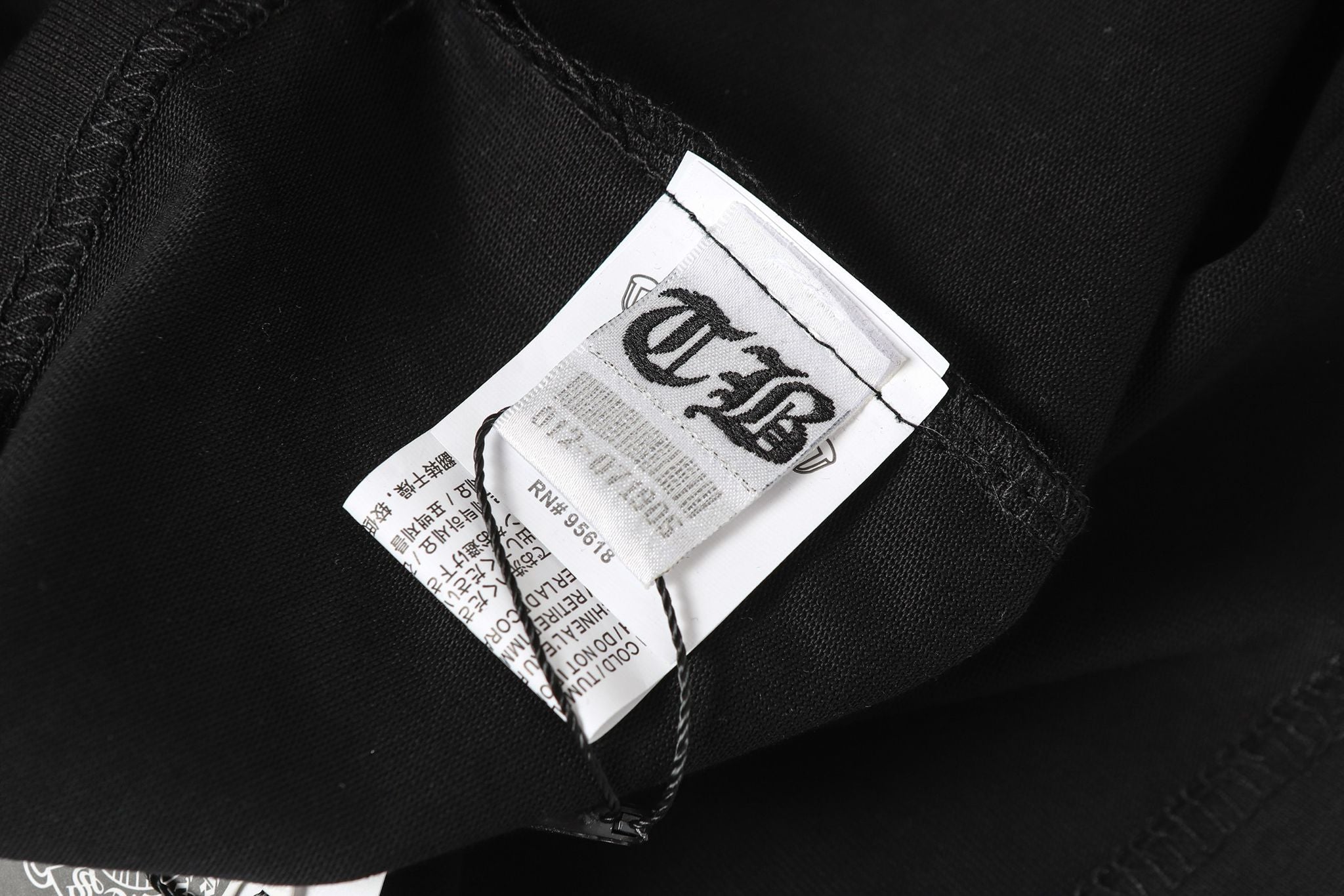 Hollywood Orange Triple Cross Black Long Sleeve™