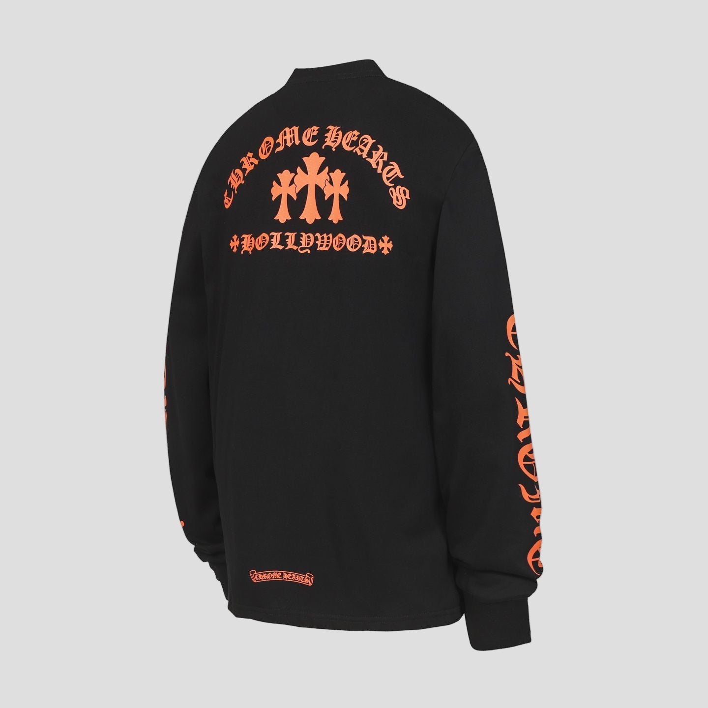 Hollywood Orange Triple Cross Black Long Sleeve™