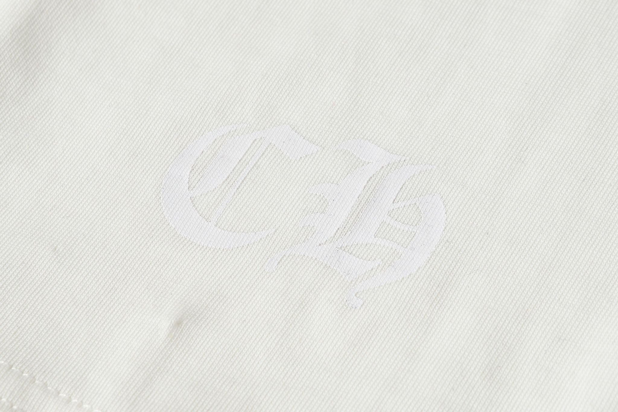 Hollywood Orange Triple Cross White Long Sleeve™