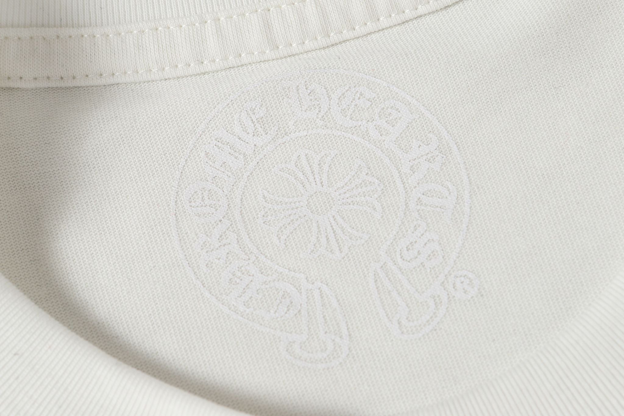 Hollywood Orange Triple Cross White Long Sleeve™
