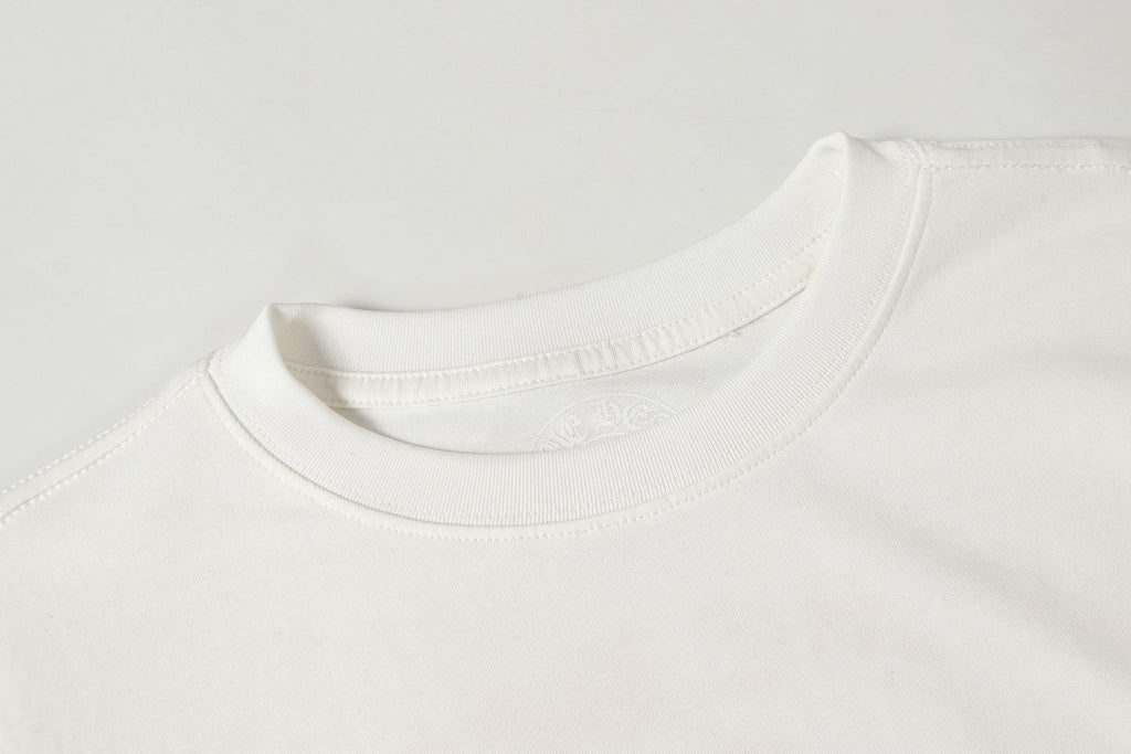 Hollywood Orange Triple Cross White Long Sleeve™