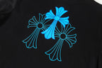Blue Triple Cross Black Long Sleeve™