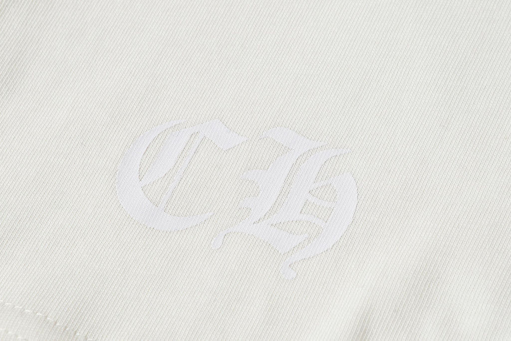 Blue Triple Cross White Long Sleeve™