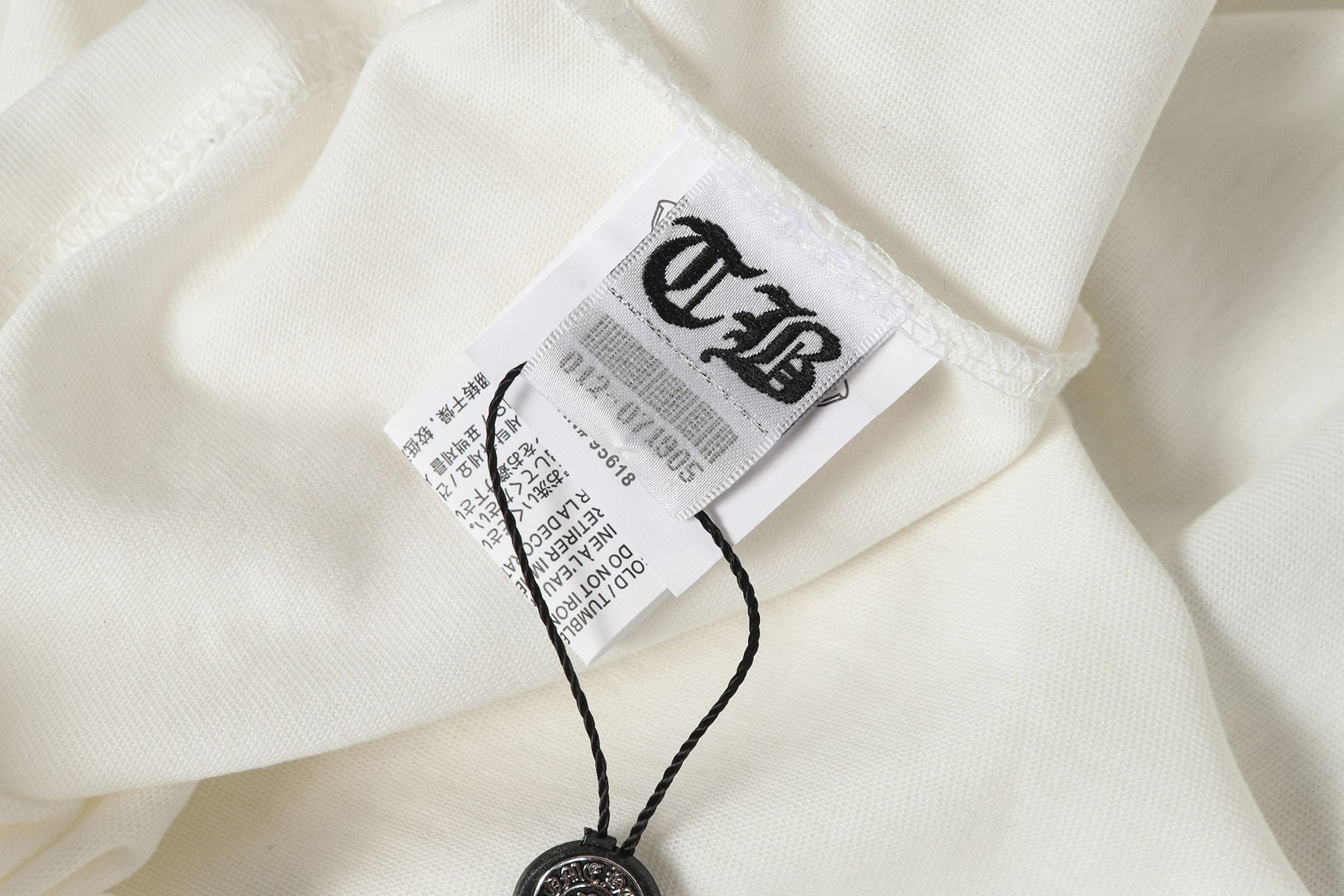 Blue Triple Cross White Long Sleeve™