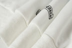 Horse Shoe Logo St. Barth White Full Zip Hoodie™