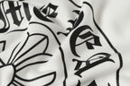 Horse Shoe Logo St. Barth White Full Zip Hoodie™