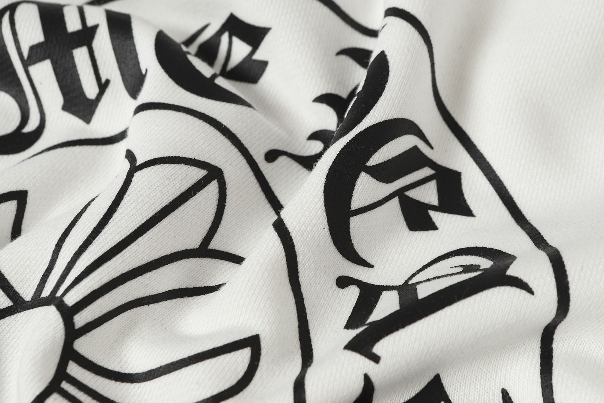 Horse Shoe Logo St. Barth White Full Zip Hoodie™