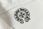 Horse Shoe Logo St. Barth White Full Zip Hoodie™