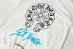 Horse Shoe Logo St. Barth White Full Zip Hoodie™