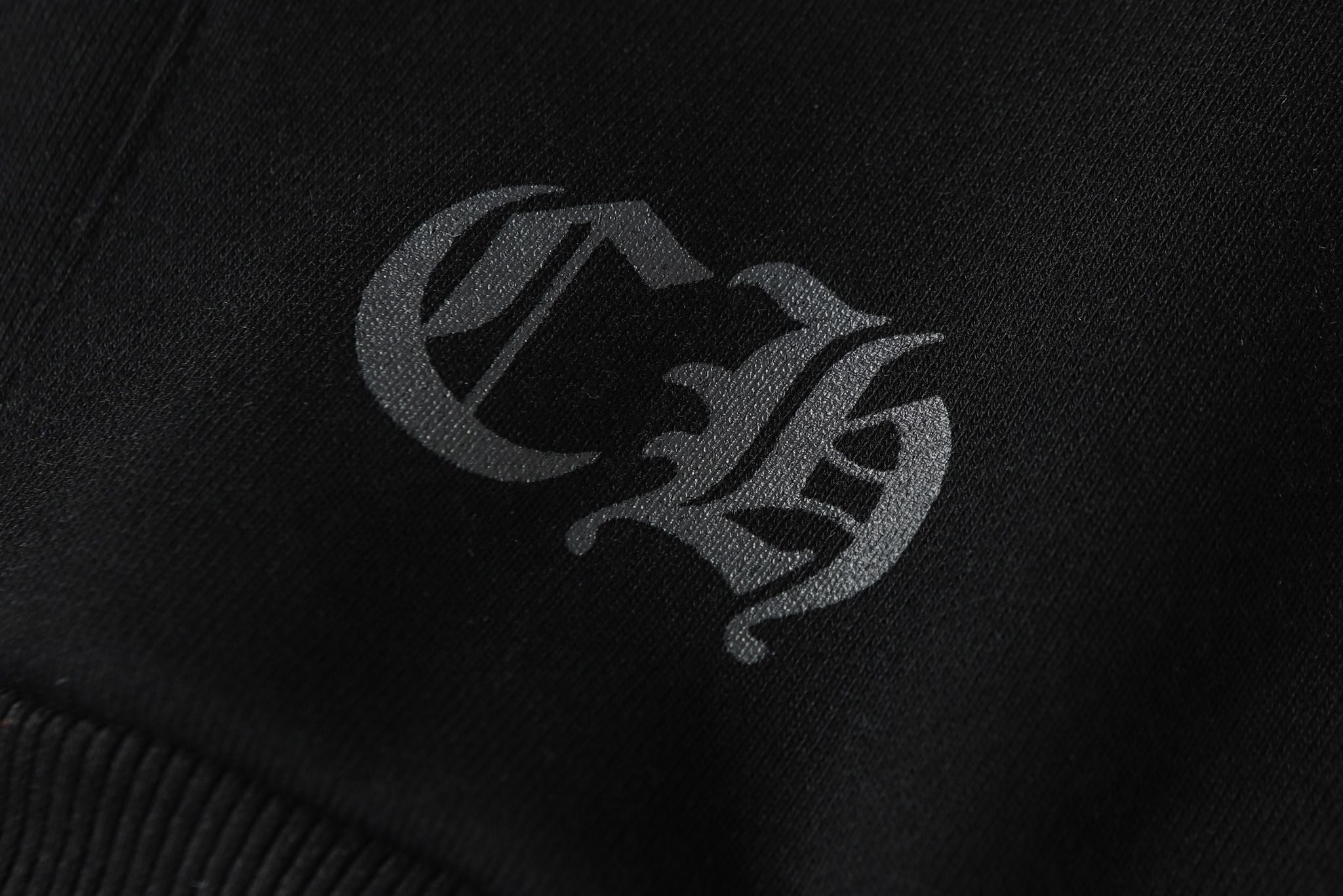 Hollywood Orange Triple Cross Black Hoodie™
