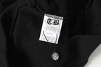 Typography Collar Black Sweatshirt™