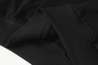Typography Collar Black Sweatshirt™