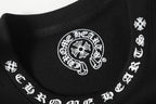 Typography Collar Black Sweatshirt™