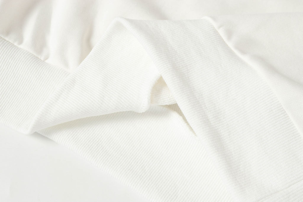 Typography Collar White Sweatshirt™