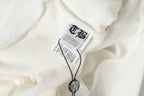 Typography Collar White Sweatshirt™