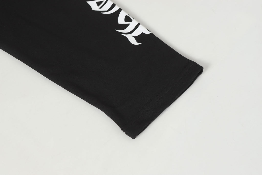 T-Typography Logo Black & White Long Sleeve™