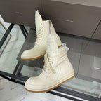 R.O Geobskt Padded Leather White High-Top Sneakers™