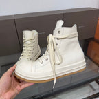 R.O Creep White Leather High-Top Sneaker™