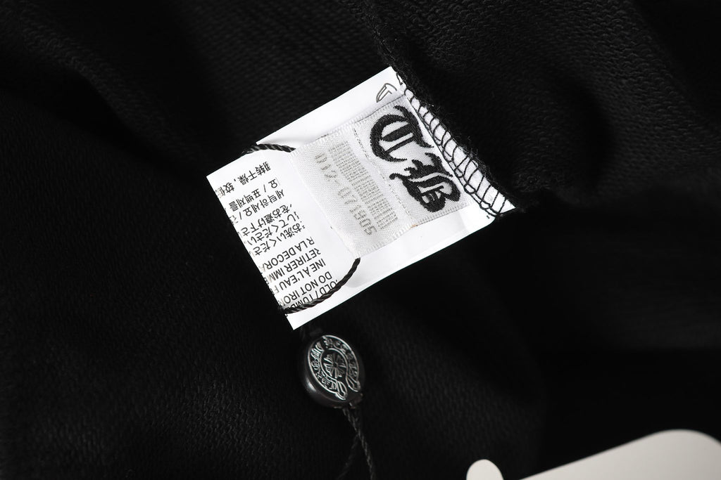 Green Horse Shoe Logo Black Hoodie™