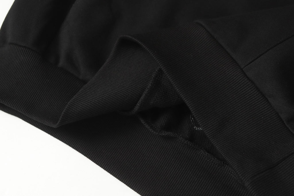 Green Horse Shoe Logo Black Hoodie™