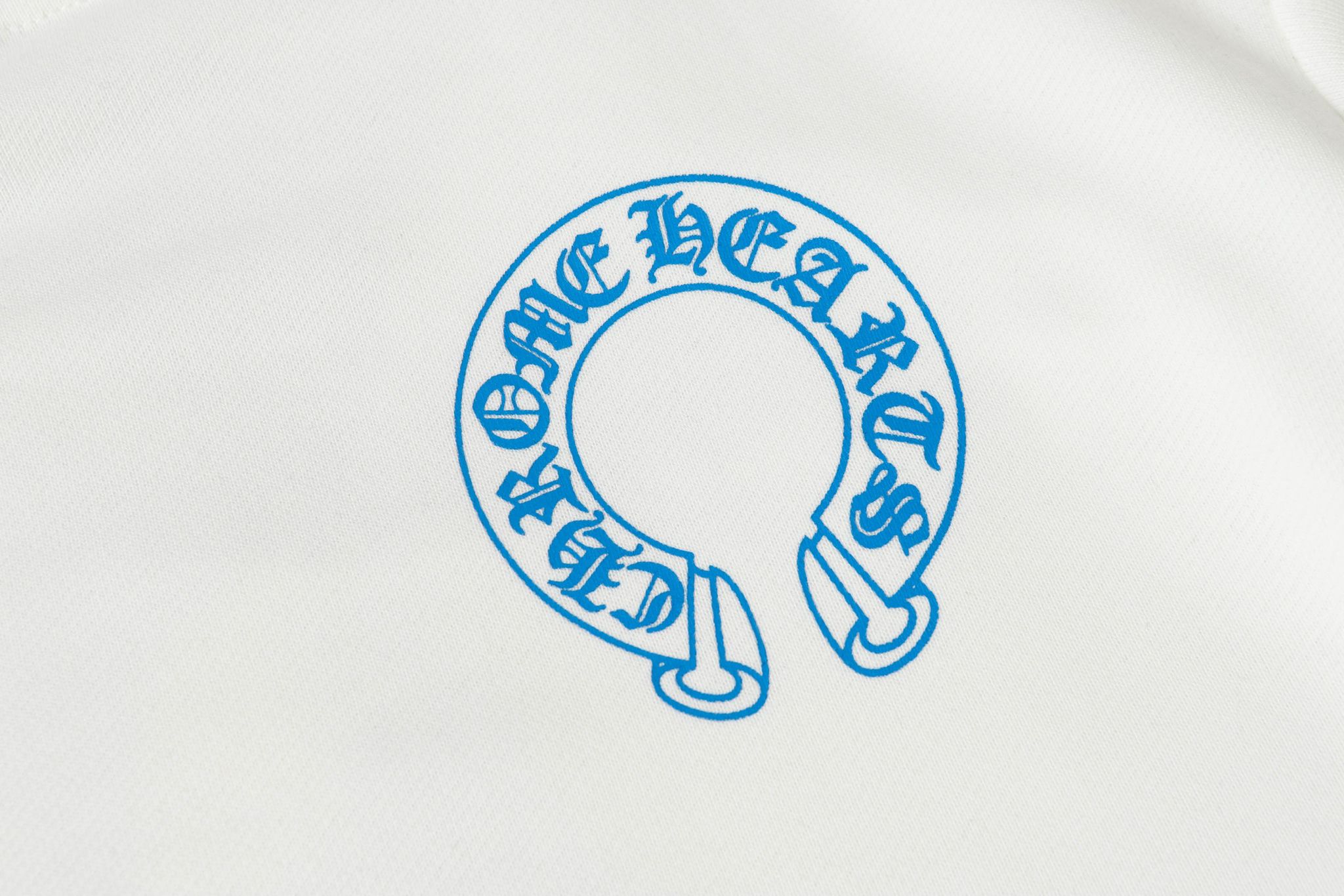 Blue Double Cross White Hoodie™