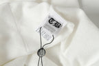 Blue Double Cross White Hoodie™