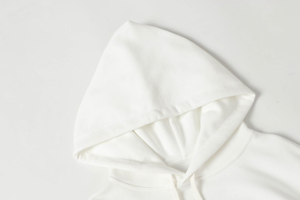 Blue Double Cross White Hoodie™