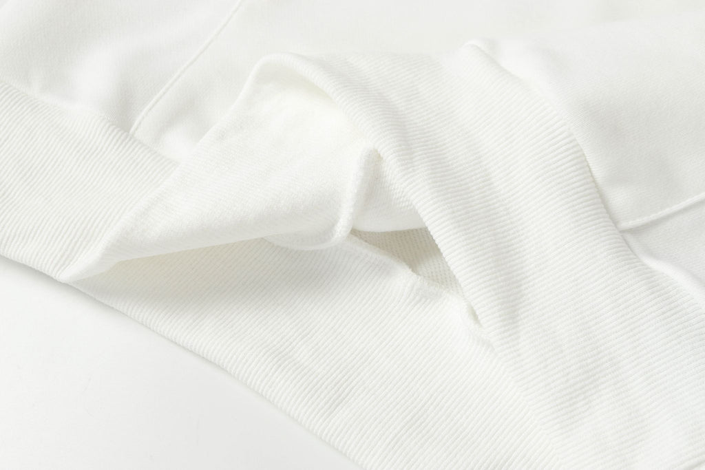 Blue Double Cross White Hoodie™