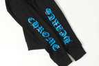 Blue Double Cross Black Hoodie™
