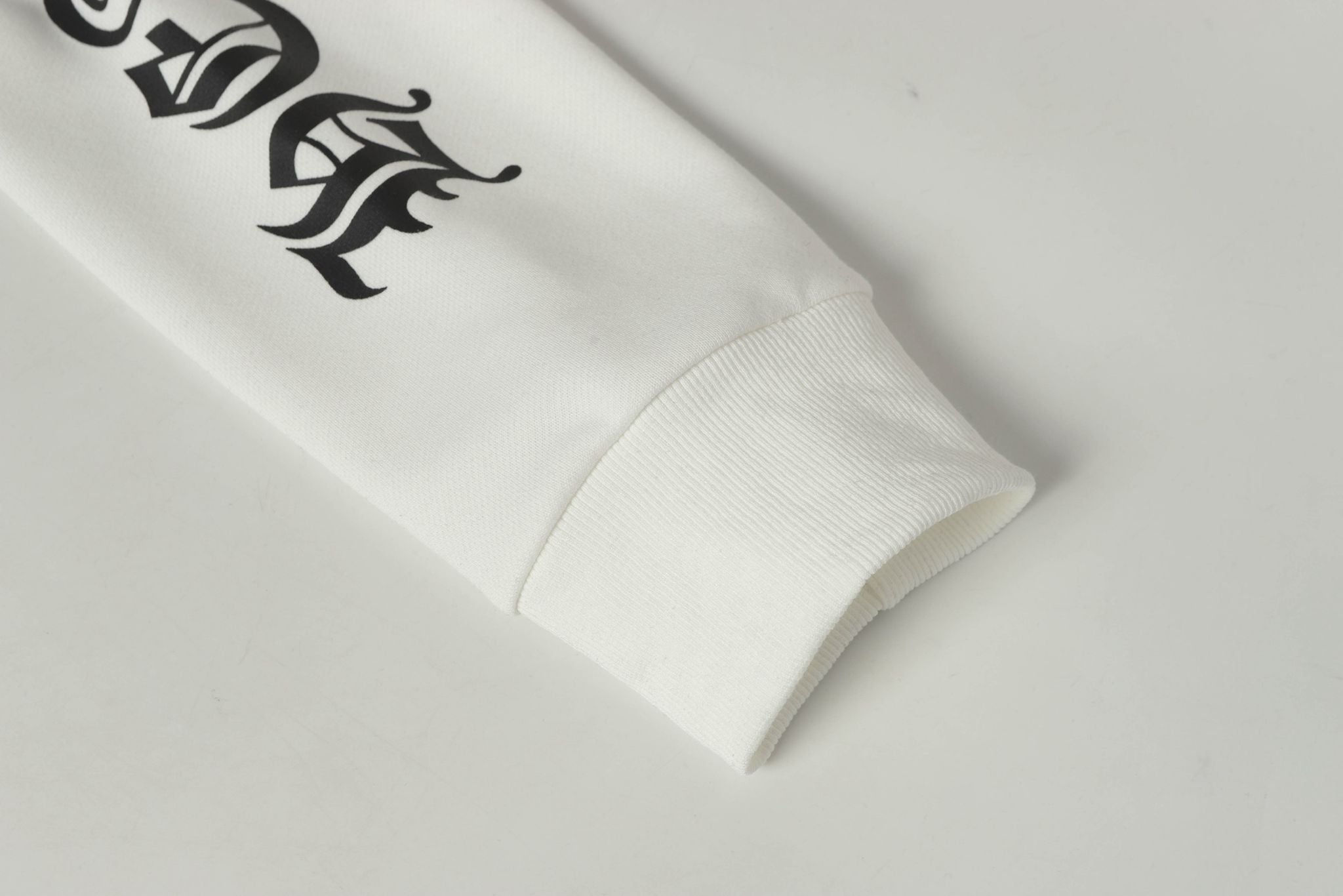 M-Boy Mouth Hood White Hoodie™