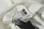 M-Boy Mouth Hood White Hoodie™