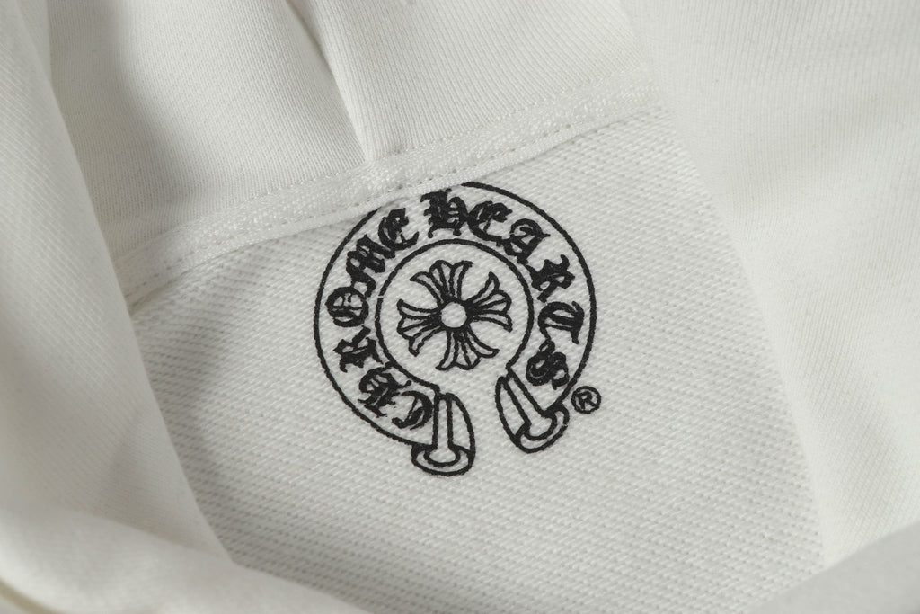 M-Boy Mouth Hood White Hoodie™