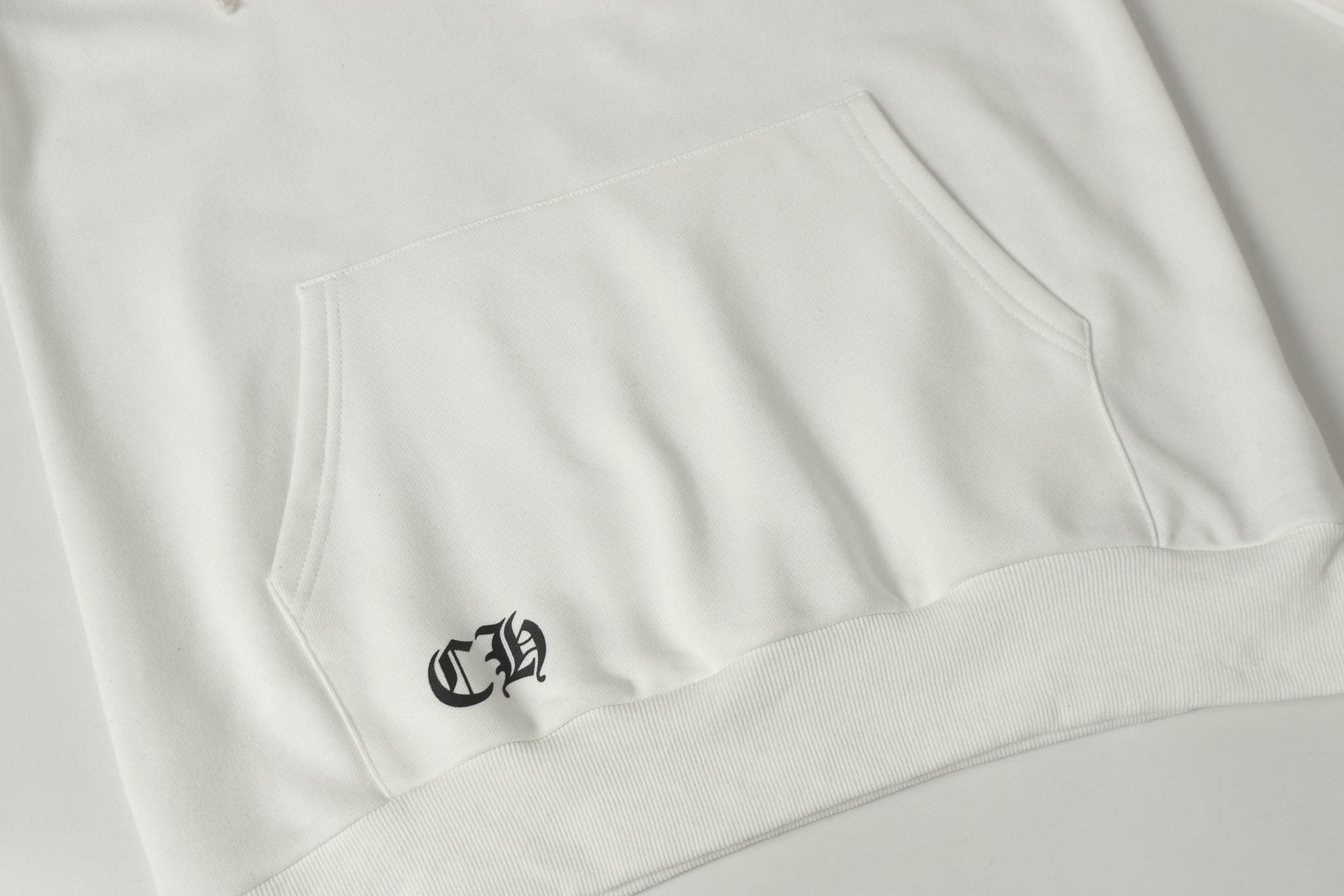 M-Boy Mouth Hood White Hoodie™