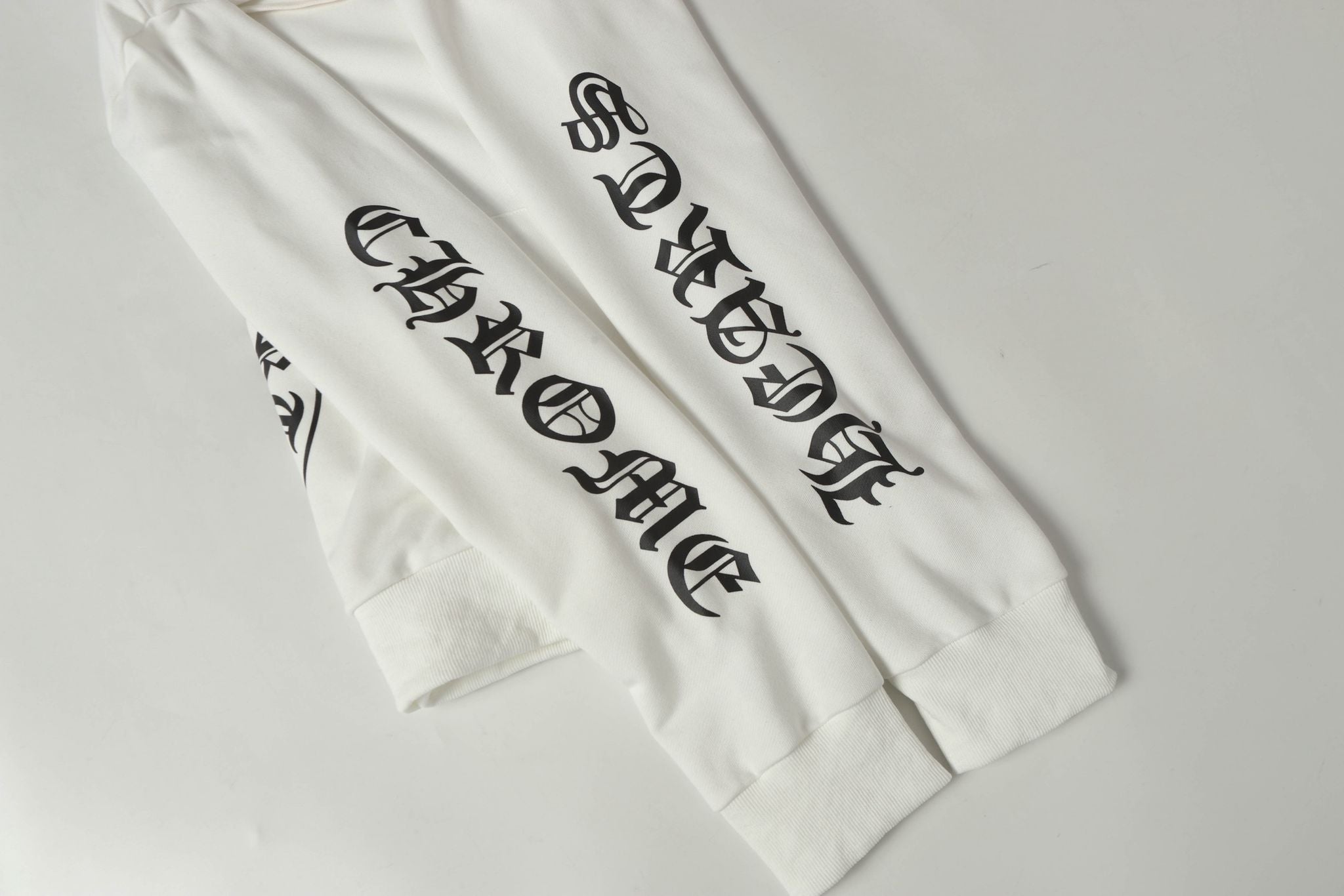 M-Boy Mouth Hood White Hoodie™