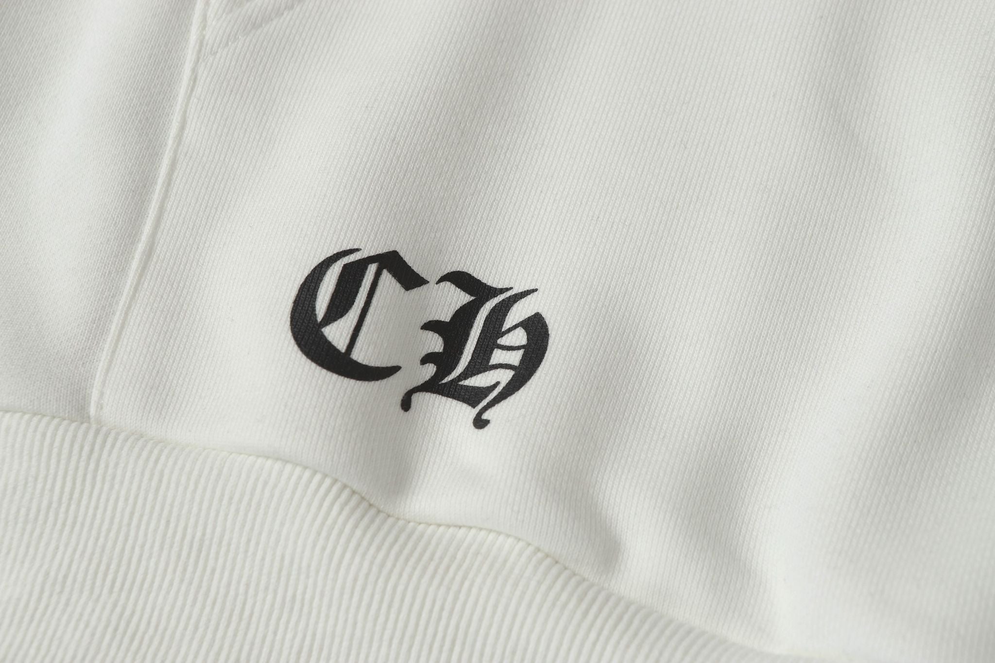 M-Boy Mouth Hood White Hoodie™