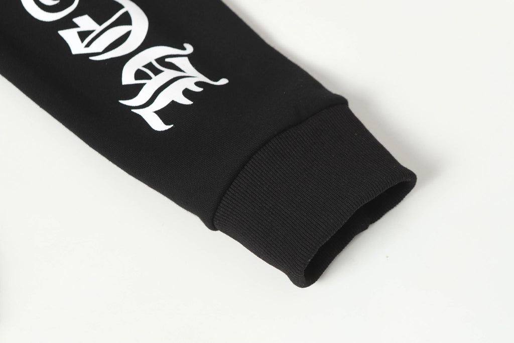 M-Boy Mouth Hood Black Hoodie™