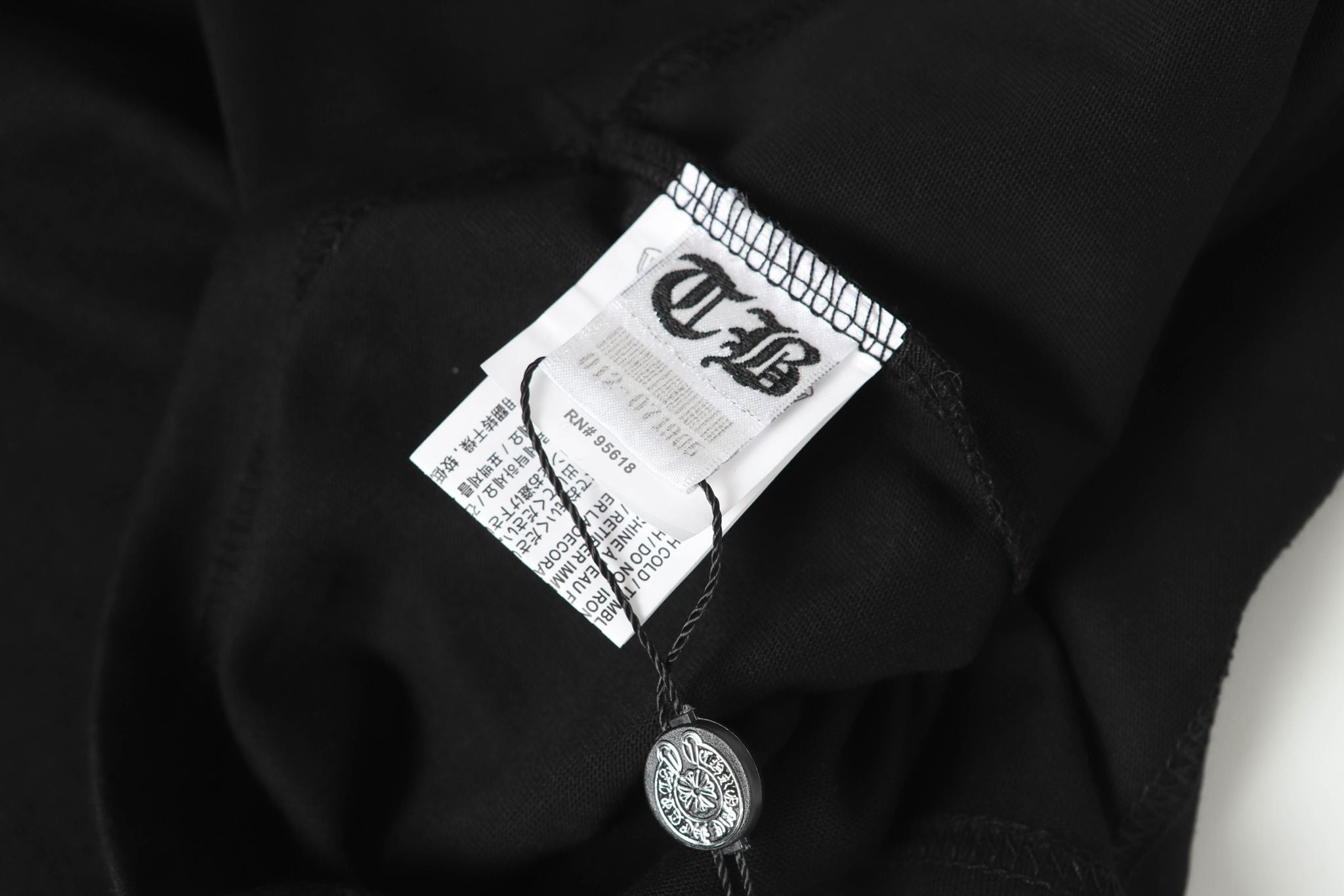 Red Horse Shoe Logo Black Long Sleeve™