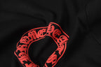 Red Horse Shoe Logo Black Long Sleeve™