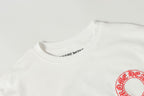 Red Horse Shoe Logo White Long Sleeve™