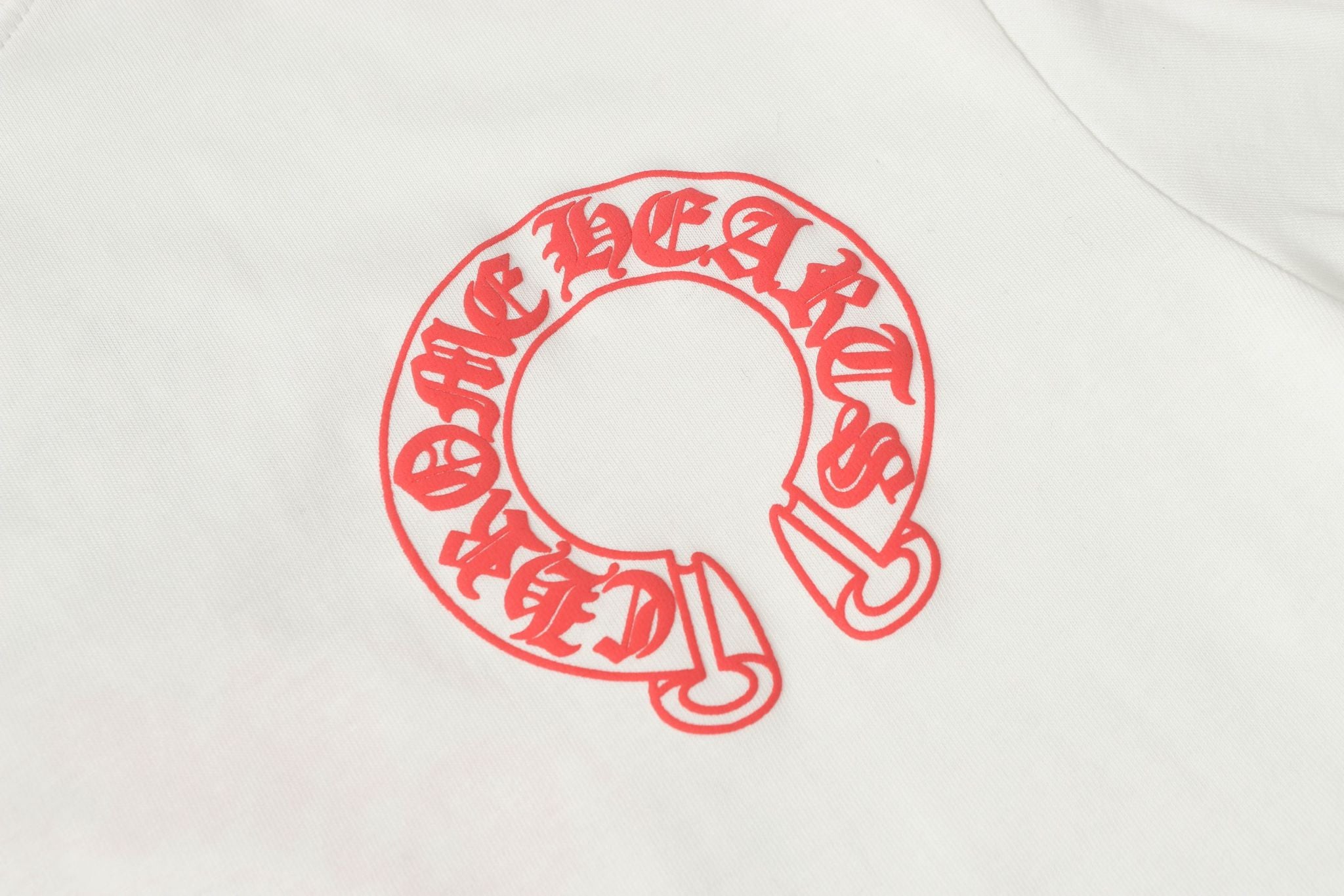 Red Horse Shoe Logo White Long Sleeve™