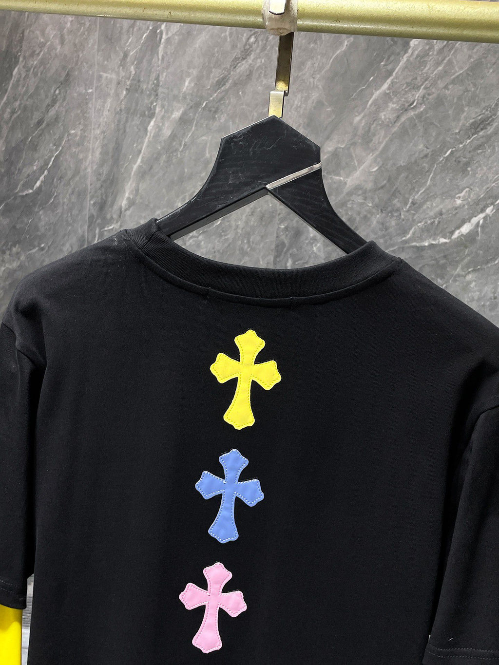 Multi Color Crosses Black & Yellow Long Sleeve™
