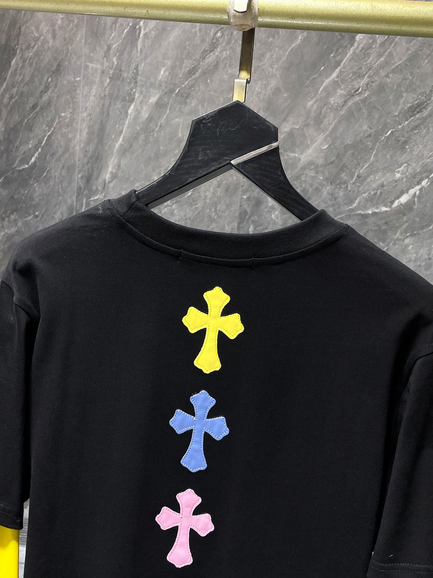 Multi Color Crosses Black & Yellow Long Sleeve™