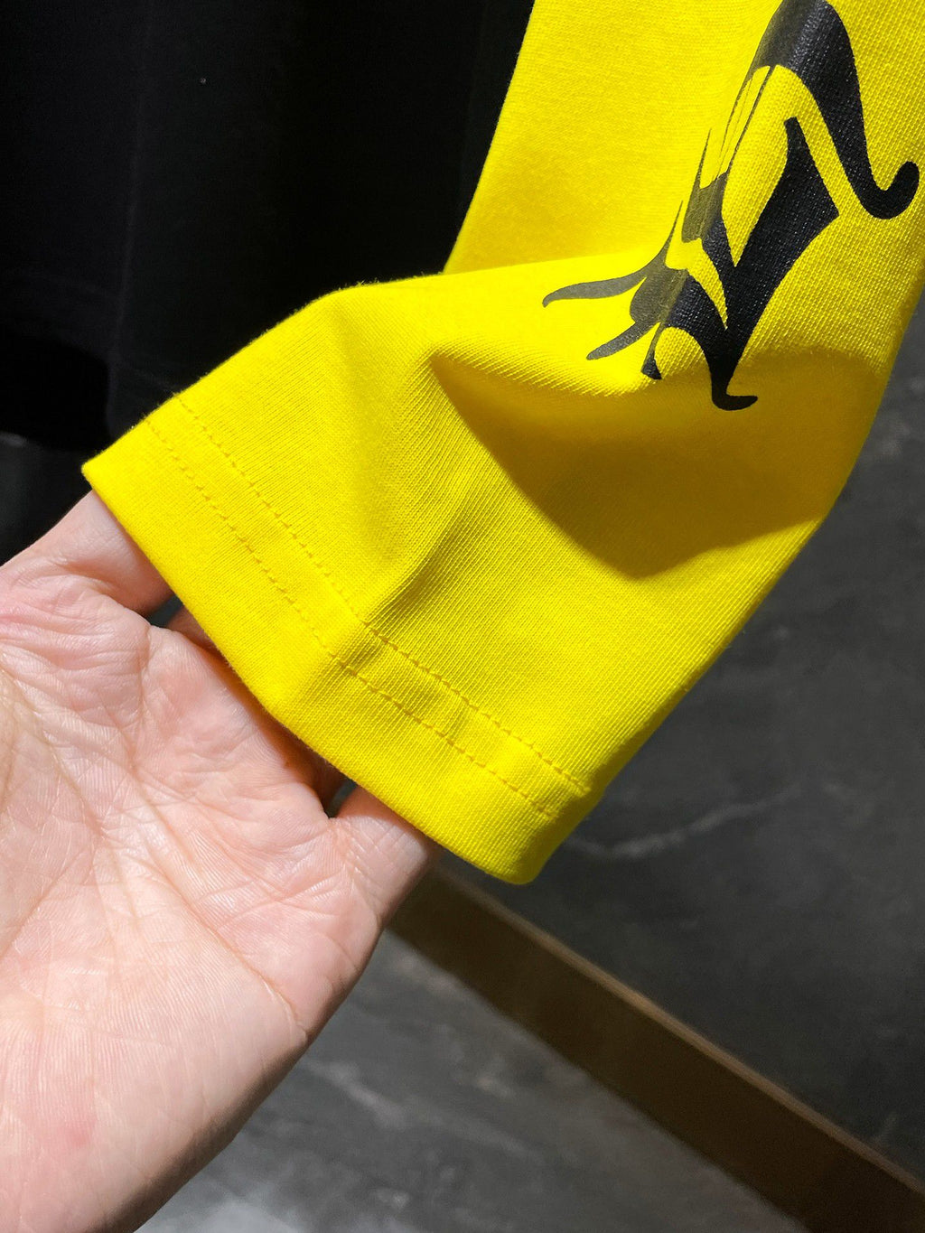 Multi Color Crosses Black & Yellow Long Sleeve™