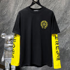 Multi Color Crosses Black & Yellow Long Sleeve™